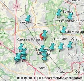 Mappa 20031 Cesate MI, Italia (4.41389)