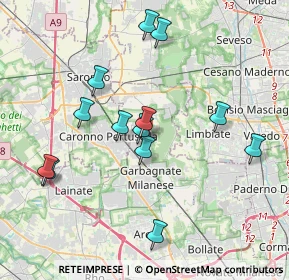 Mappa 20031 Cesate MI, Italia (3.72)