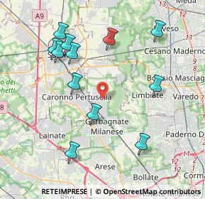 Mappa 20031 Cesate MI, Italia (4.2525)