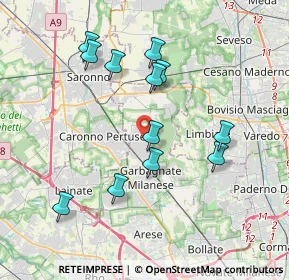 Mappa 20031 Cesate MI, Italia (3.64917)