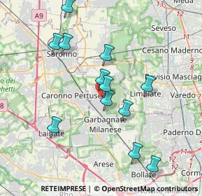 Mappa 20031 Cesate MI, Italia (3.62583)