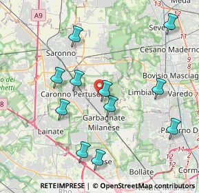 Mappa 20031 Cesate MI, Italia (4.07818)