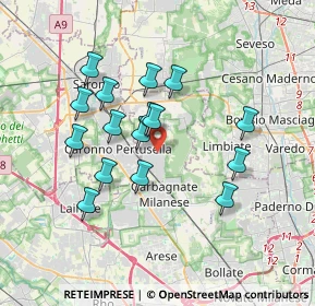 Mappa 20031 Cesate MI, Italia (3.17063)