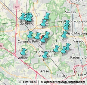 Mappa 20031 Cesate MI, Italia (3.505)