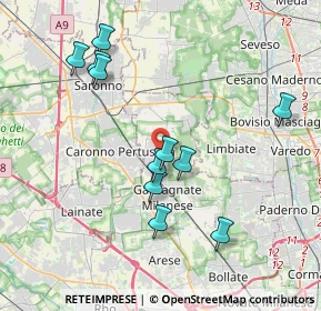 Mappa 20031 Cesate MI, Italia (3.80091)