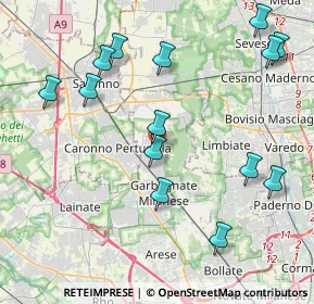 Mappa 20031 Cesate MI, Italia (4.64857)