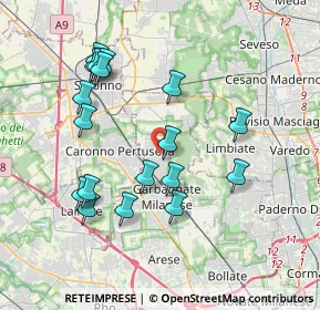 Mappa 20031 Cesate MI, Italia (3.79944)
