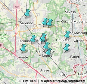 Mappa 20031 Cesate MI, Italia (2.78818)