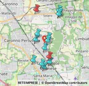 Mappa 20031 Cesate MI, Italia (1.70786)