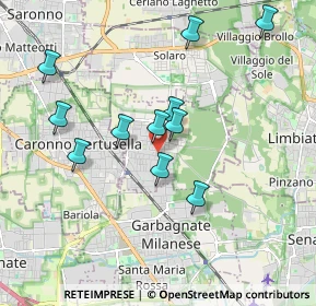 Mappa 20031 Cesate MI, Italia (1.73545)
