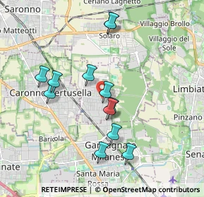 Mappa 20031 Cesate MI, Italia (1.75333)
