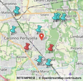 Mappa 20031 Cesate MI, Italia (2.27273)