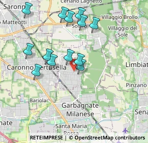 Mappa 20031 Cesate MI, Italia (1.85538)
