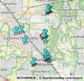 Mappa 20031 Cesate MI, Italia (1.81947)