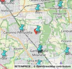 Mappa 20031 Cesate MI, Italia (3.08643)