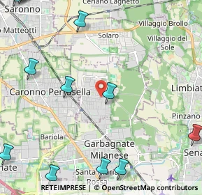 Mappa 20031 Cesate MI, Italia (3.55786)
