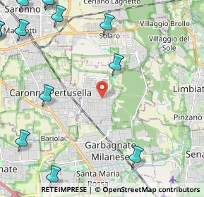 Mappa 20031 Cesate MI, Italia (3.54929)