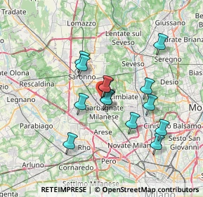 Mappa 20031 Cesate MI, Italia (5.90429)