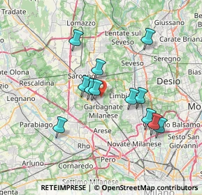 Mappa 20031 Cesate MI, Italia (6.30583)