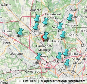 Mappa 20031 Cesate MI, Italia (6.77462)