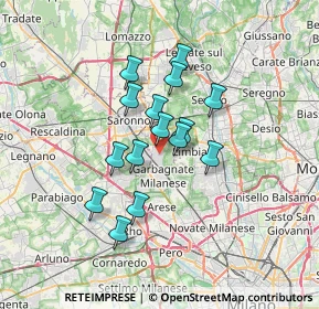 Mappa 20031 Cesate MI, Italia (5.20267)