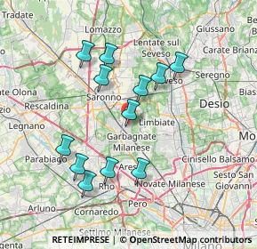Mappa 20031 Cesate MI, Italia (6.82917)