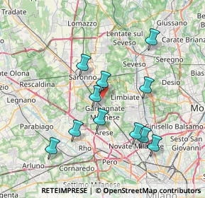 Mappa 20031 Cesate MI, Italia (7.10727)
