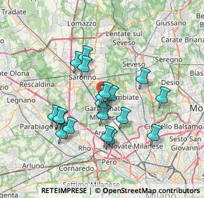 Mappa 20031 Cesate MI, Italia (6.05421)