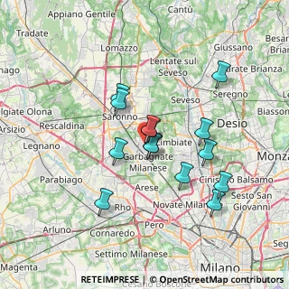 Mappa 20020 Cesate MI, Italia (5.90429)