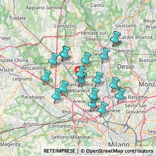 Mappa 20020 Cesate MI, Italia (6.46389)