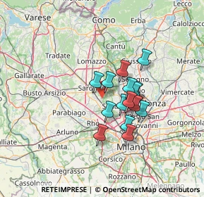 Mappa 20031 Cesate MI, Italia (9.606)