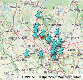 Mappa 20031 Cesate MI, Italia (11.49)
