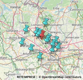 Mappa 20031 Cesate MI, Italia (9.19133)