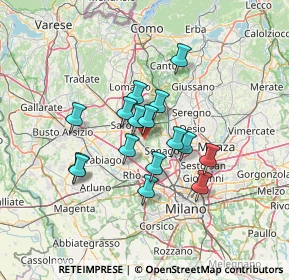Mappa 20031 Cesate MI, Italia (10.37563)