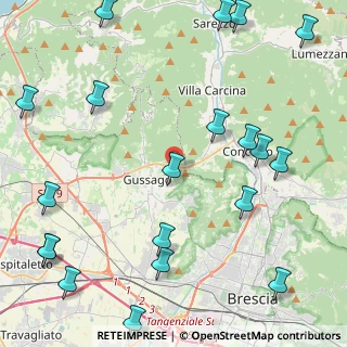 Mappa Via San Rocco, 25064 Gussago BS, Italia (6.065)