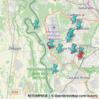 Mappa SP 52, 21015 Lonate Pozzolo VA, Italia (3.94154)
