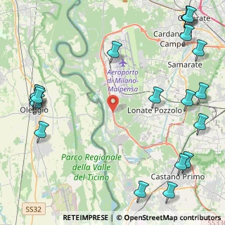 Mappa SP 52, 21015 Lonate Pozzolo VA, Italia (6.547)
