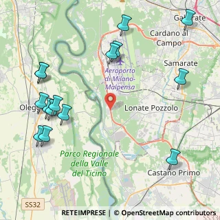 Mappa SP 52, 21015 Lonate Pozzolo VA, Italia (5.46067)