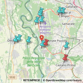 Mappa SP 52, 21015 Lonate Pozzolo VA, Italia (4.48308)