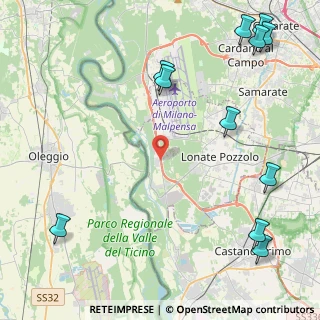 Mappa SP 52, 21015 Lonate Pozzolo VA, Italia (6.27455)