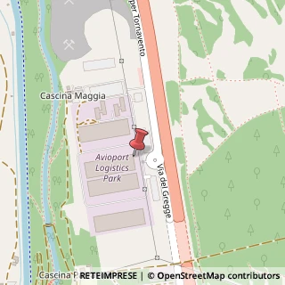 Mappa Via del Gregge, 100, 21015 Lonate Pozzolo, Varese (Lombardia)