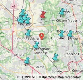 Mappa Via Cesare Battisti, 20031 Cesate MI, Italia (4.41615)
