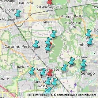 Mappa Via Cesare Battisti, 20031 Cesate MI, Italia (2.736)