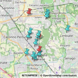 Mappa Via Cesare Battisti, 20031 Cesate MI, Italia (1.85933)