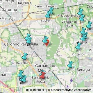 Mappa Via Cesare Battisti, 20031 Cesate MI, Italia (3.1025)