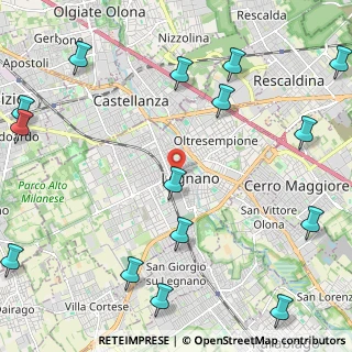 Mappa , 20025 Legnano MI, Italia (3.14267)