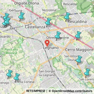 Mappa , 20025 Legnano MI, Italia (3.45167)