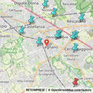 Mappa , 20025 Legnano MI, Italia (2.5225)