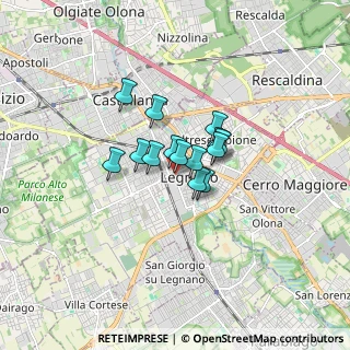 Mappa , 20025 Legnano MI, Italia (0.91786)