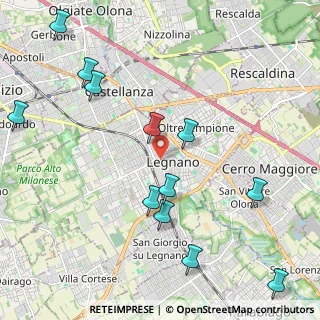 Mappa , 20025 Legnano MI, Italia (2.5075)